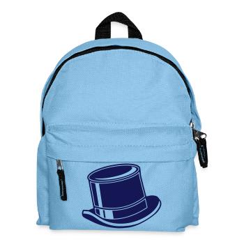 zylinder hut - Kinder Rucksack - Hellblau - Vorne