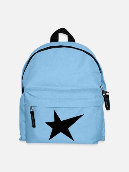 stern / star - Kinder Rucksack - Hellblau