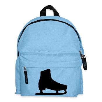 schlittschuh - Kinder Rucksack - Hellblau - Vorne