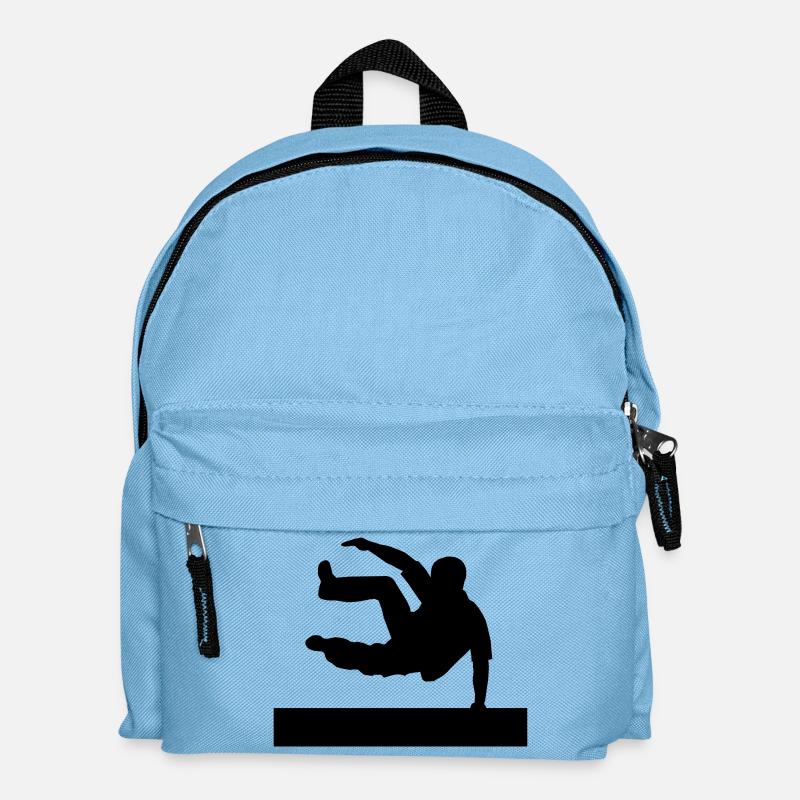 Le Parkour - Sac à dos Enfant - bleu clair