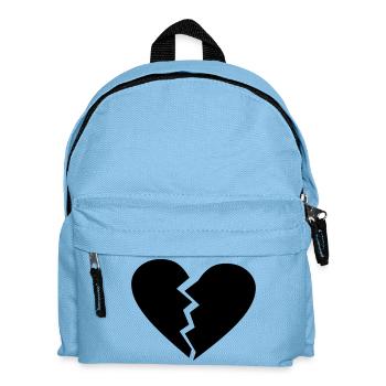 love broken heart - Sac à dos Enfant - bleu clair - Devant