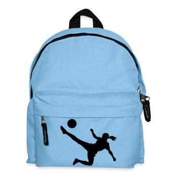 Soccer female - Sac à dos Enfant - bleu clair - Devant