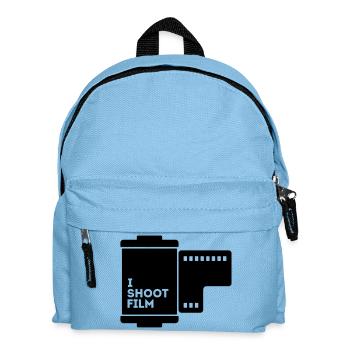 I SHOOT FILM MOVIE ROLE - Kids' Backpack - light blue - Front
