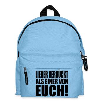 un peu fou que l'un de vous - Sac à dos Enfant - bleu clair - Devant