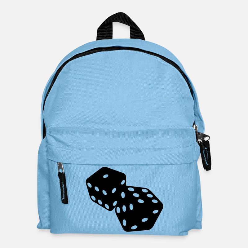 Dice - Kids' Backpack - light blue