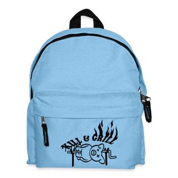 Kill And Grill Pig - Sac à dos Enfant - bleu clair - Devant