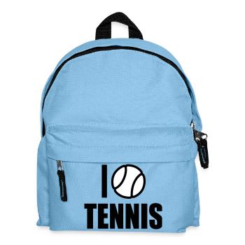 J’adore le tennis - Sac à dos Enfant - bleu clair - Devant