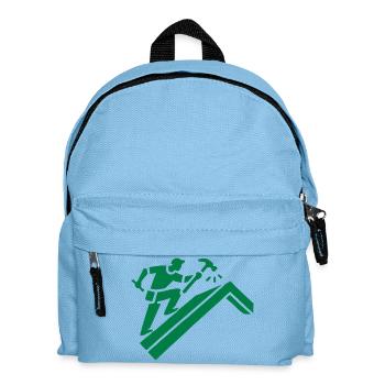 roofer - Kids' Backpack - light blue - Front