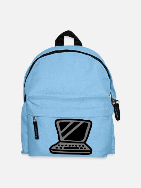 Laptop - Kinder Rucksack - Hellblau