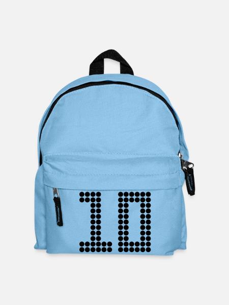 10 - Sac à dos Enfant - bleu clair