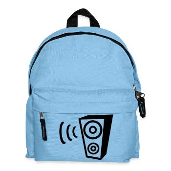 Haut-parleur - Sac à dos Enfant - bleu clair - Devant