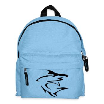Requin Tribal - Sac à dos Enfant - bleu clair - Devant
