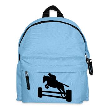 Show jumper unicolored - Kids' Backpack - light blue - Front