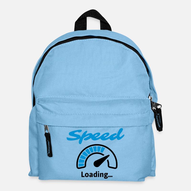 Speed Loading ... - Kids' Backpack - light blue