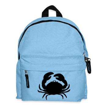 crab - Kids' Backpack - light blue - Front