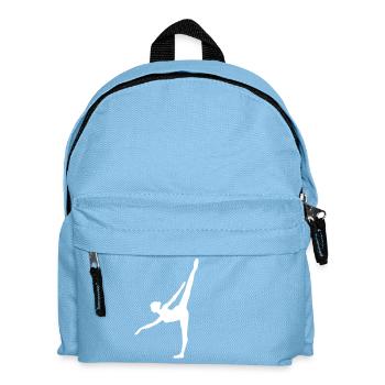 Ballerina - Kinder Rucksack - Hellblau - Vorne