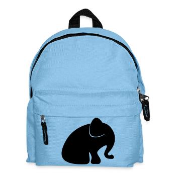 baby elephant rüssel elefant - Kinder Rucksack - Hellblau - Vorne