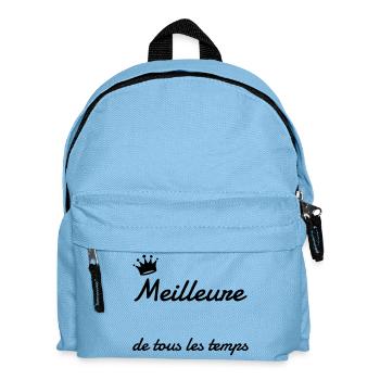 Customize it ! / Anpassen / Personnaliser - Kids' Backpack - light blue - Front