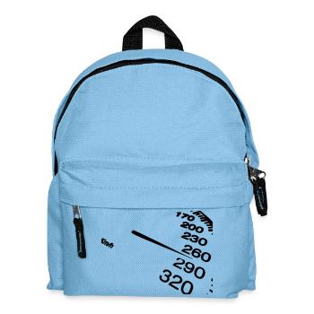 compteur vitesse - Sac à dos Enfant - bleu clair - Devant
