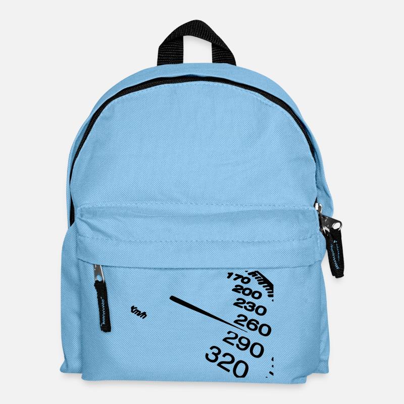 compteur vitesse - Sac à dos Enfant - bleu clair