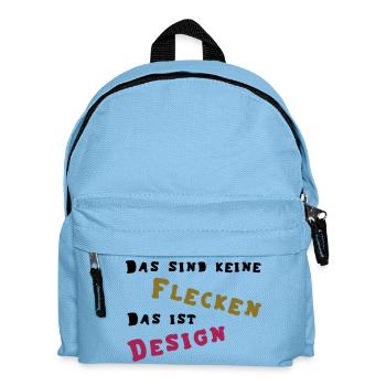 Spots - Design - Kids' Backpack - light blue - Front