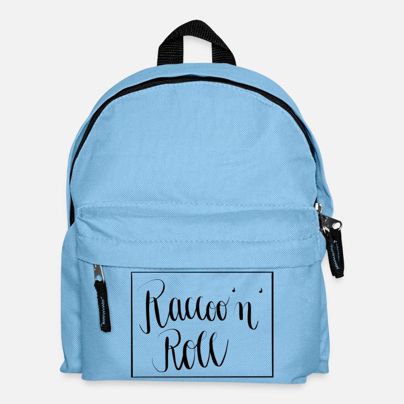 Racco’n’roll - Sac à dos Enfant - bleu clair