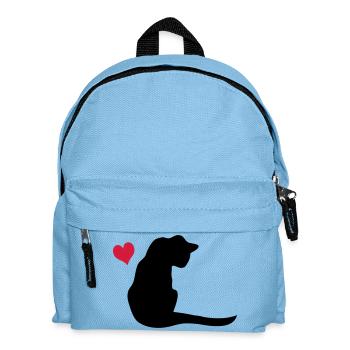 Chat - Sac à dos Enfant - bleu clair - Devant