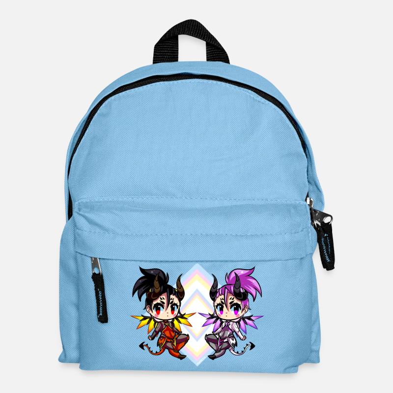 Barmherzigkeit - Kinder Rucksack - Hellblau