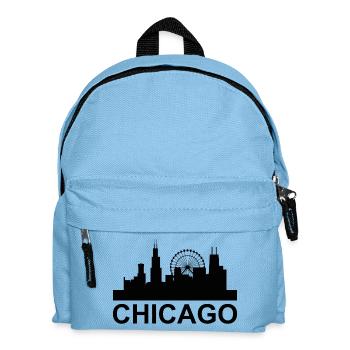 CHICAGO - Skyline - Kids' Backpack - light blue - Front