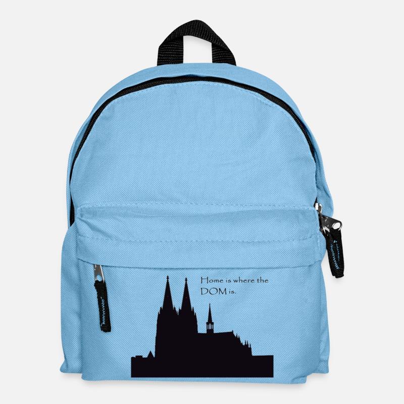 Cathédrale de Cologne - Sac à dos Enfant - bleu clair