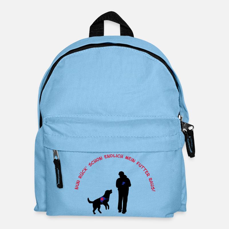 Rettungshund - Kinder Rucksack - Hellblau