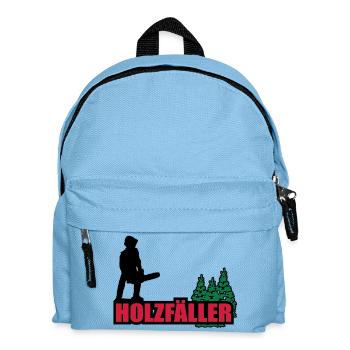 lumberjack - Kids' Backpack - light blue - Front
