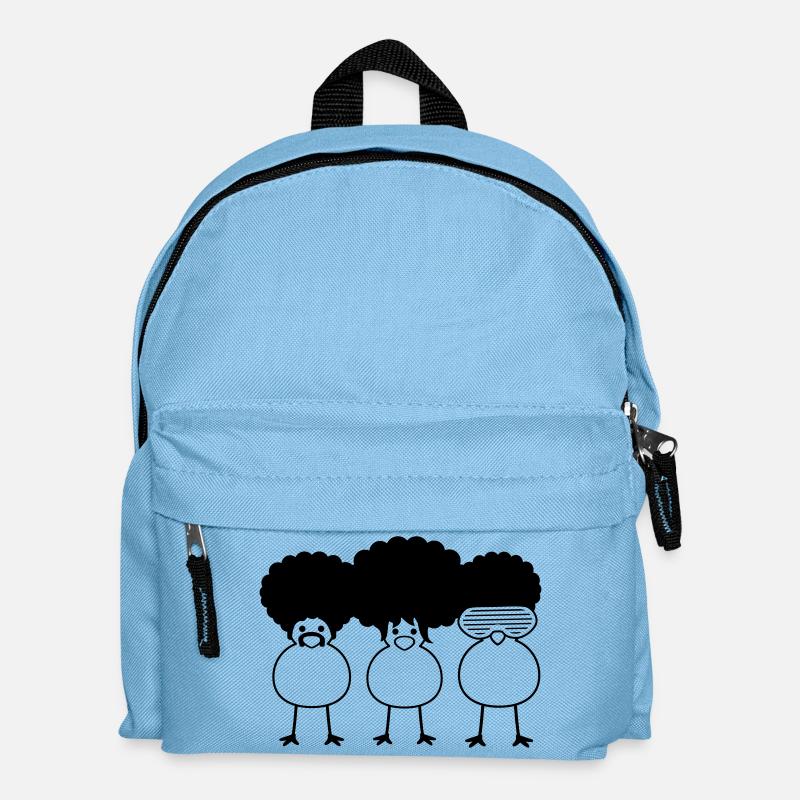 Funky Chicks - Kids' Backpack - light blue