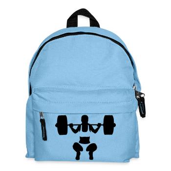 weightlifting - Kids' Backpack - light blue - Front