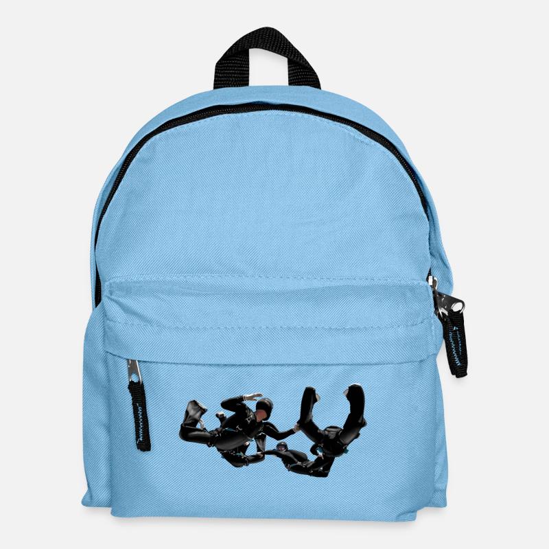 Skydivers - Sac à dos Enfant - bleu clair