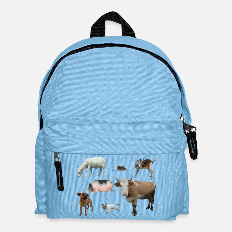 Farm - Kids' Backpack - light blue