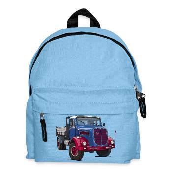 Camion oldtimer - Sac à dos Enfant - bleu clair - Devant