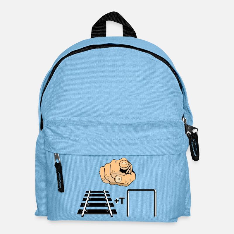 Tu ne stimules pas - Sac à dos Enfant - bleu clair