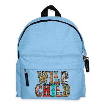 Wild Child - Kids' Backpack - light blue - Front