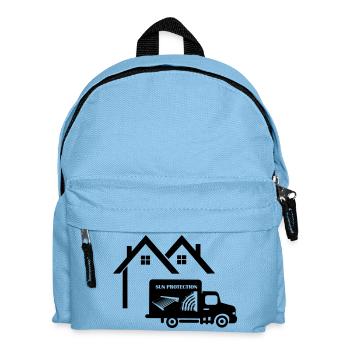 Stores de camion de maison - Sac à dos Enfant - bleu clair - Devant