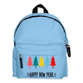 ALLES GUTE ZUM NEUEN JAHR. SAINT SYLVESTER. NEUJAHR. MEIL - Kinder Rucksack - Hellblau - Vorne