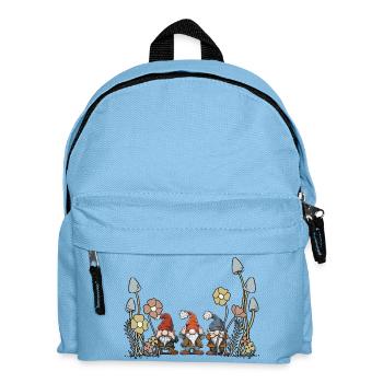 Waldbewohner Zwerg Zwerge Troll Märchen Kind - Kinder Rucksack - Hellblau - Vorne