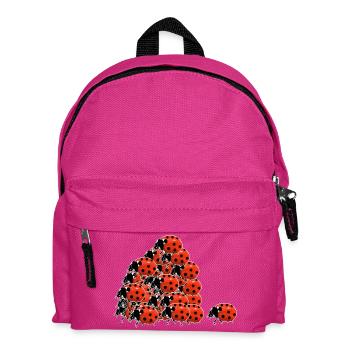 Ein Haufen Glück - Wolly Sheepling Gaming - Kinder Rucksack - Fuchsia - Vorne