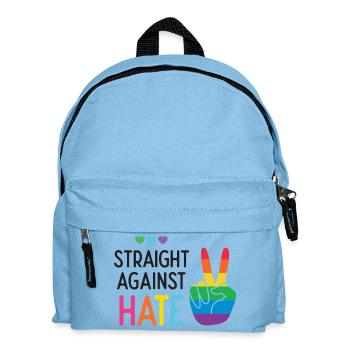 LGBT Pride Month - Direkt gegen Hass - Kinder Rucksack - Hellblau - Vorne