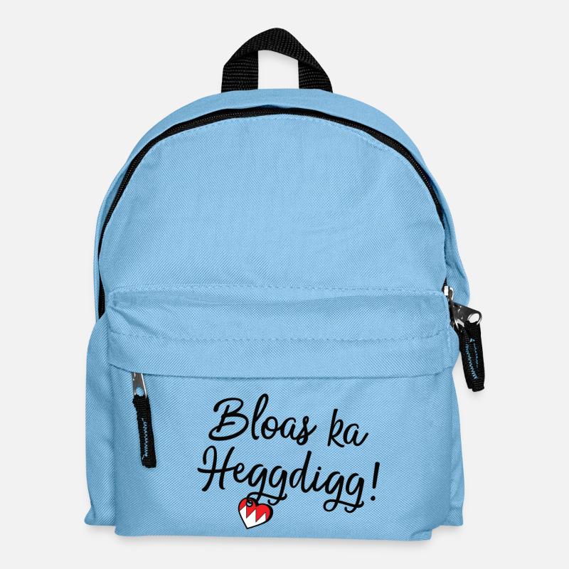Bloas ka Heggdigg ! - Sac à dos Enfant - bleu clair