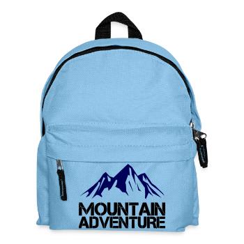 Mountain Adventure - Kids' Backpack - light blue - Front
