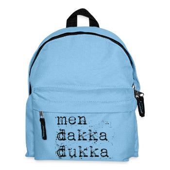 Hommes dakka dukka - Sac à dos Enfant - bleu clair - Devant