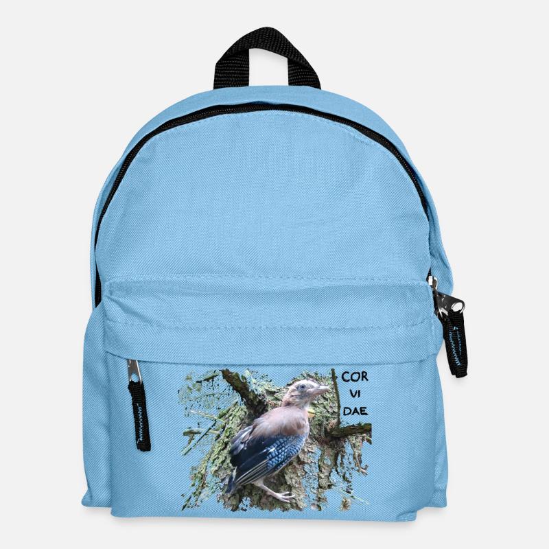 Jay Corvidae - Kids' Backpack - light blue