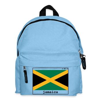 Visit Jamaica - Kids' Backpack - light blue - Front