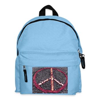 Nachhaltig - Kinder Rucksack - Hellblau - Vorne